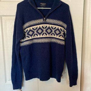 Men’s quarter zip sweater
